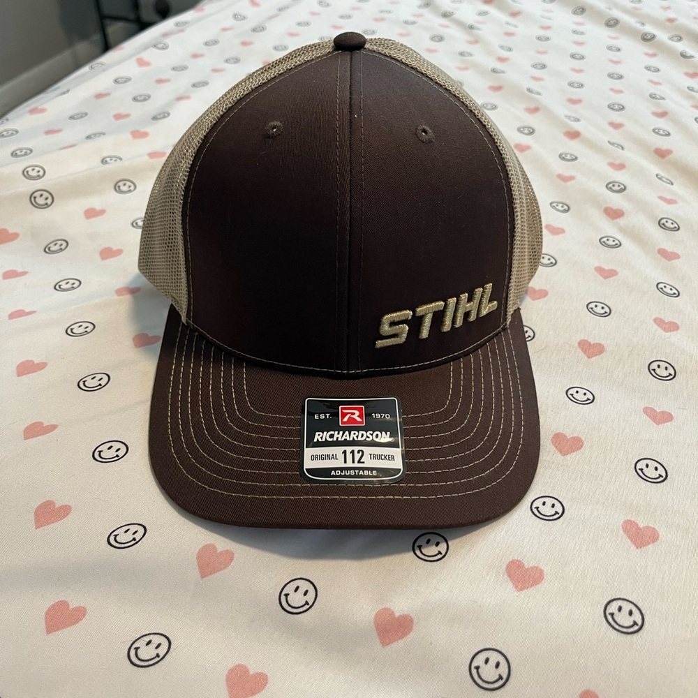 Brown and Tan Cap